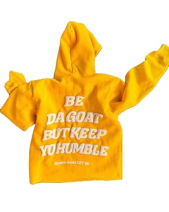 Sweat à capuche d'hiver épais et épais en coton éponge française 450 g/m² avec logo imprimé en 3D pour hommes sans cordes - Product Image 2