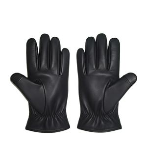 Gants de sport en cuir de mouton véritable, chauds, compatibles écran tactile, pour l'extérieur, printemps-automne, vente en gros - Product Image 1