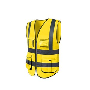 เสื้อกั๊กสะท้อนแสงกันน้ำแบบ LED ความปลอดภัยสูง ระดับ ANSI CLASS 1 ปี 2025 ดีไซน์ OEM ล่าสุด พร้อมโลโก้สีตามสั่ง - Product Image 1