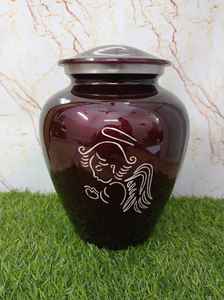 Urnes de conception la plus tendance pour les cendres humaines Nouveau design Urnes de crémation en métal faites à la main pour les cendres Fabricant en gros - Product Image 4