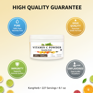 Pabrik OEM Kangherb Menyediakan Bubuk Vitamin C Asam Askorbat Kualitas Makanan Harga Rendah Grosir - Product Image 5