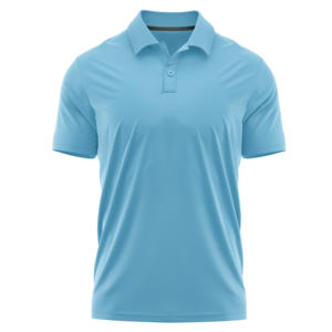 Polo liso de alta calidad para hombres algodón y spandex bordado personalizado, logotipo de impresión bajo MOQ hecho en Vietnam - Product Image 4