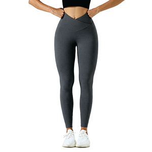 Leggings de Yoga de Cintura Alta sin Costuras para Mujer, Logotipo Personalizado al por Mayor, Mallas de Gimnasio y Fitness, Alta Elasticidad, Pantalones de Yoga de Talla Grande - Product Image 2