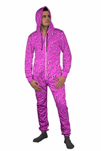 Transpirable OEM personalizado bordado polar adulto Onesie pijamas con color verde personalizado y logotipo personalizado - Product Image 6