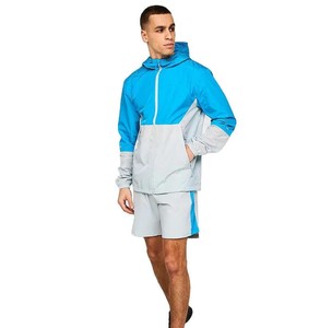 Conjuntos cortos cortavientos ligeros para hombre Conjuntos cortos cortavientos cómodos para hombre Conjuntos cortos cortavientos fáciles de usar para hombre Conjuntos cortos cortavientos - Product Image 1