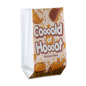 ถุงบรรจุภัณฑ์กระดาษคราฟท์พร้อมที่จับพิมพ์โลโก้สีสำหรับซื้อของชำและของขวัญที่บรรจุในกล่อง - Product Image 3