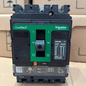 Schneider เบรคเกอร์แบบ3P ใหม่ NSX100NTM40D ขนาดกะทัดรัดพร้อมตัวยึดแม่เหล็กความร้อน50kA @ 415VAC LV429844 40A - Product Image 1
