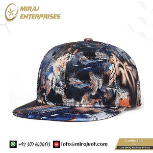 <b>Men</b> and Women Outdoor Shade Snapback <b>Flat</b> Brim Hat High Quality Graffiti Character Personality Bright Pattern Hip Hop <b>Cap</b> - Product Image 6