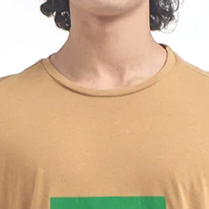 T-shirt de sport décontracté avec logo personnalisé pour homme, tissu de haute qualité, t-shirt uni 100% coton - Product Image 3