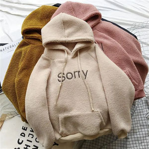 Sweat-shirt Sororité Femme Grande Taille en Coton Pur Col Rond Style Streetwear Doublé Polaire Hiver Vêtement Universitaire Grec Prix Abordable FOB - Product Image 5