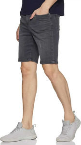 Pantalones cortos de mezclilla para hombre, transpirables, ecológicos, estilo informal único, todos los colores, cintura media, corte recto, superventas de 2025 - Product Image 2