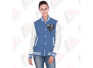 Venta caliente de los hombres Casual Street Wear Canvas Varsity Jacket con Stand Collar Impresión personalizada Transpirable Impermeable a prueba de viento - Product Image 5