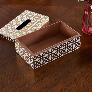 Caja de pañuelos de mármol de la mejor calidad, aspecto de boda con accesorios de baño de resina de estilo amor personalizados - Product Image 2