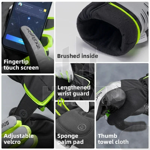 ถุงมือฉนวนกันความร้อนสำหรับสภาพอากาศหนาวเย็นและความปลอดภัยกลางแจ้งถุงมือทำงาน2025ใหม่ทนทานและยืดหยุ่น - Product Image 4