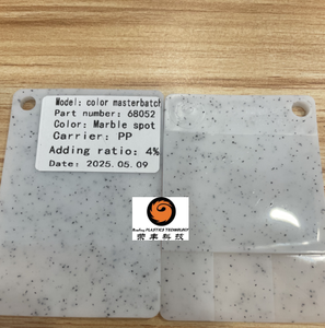 Rongfeng nhà máy sản xuất PP PLA Đá Cẩm Thạch tại chỗ <span class=keywords><strong>masterbatch</strong></span> 4% Thêm tỷ lệ đá cẩm thạch đen tại chỗ Nhựa nguyên liệu tùy chỉnh màu sắc PELLET - Product Image 4