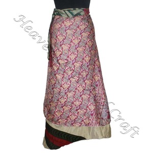 กระโปรงผ้าไหมยาว38นิ้วผ้าลายลูกไม้2ชั้นสไตล์โบฮีเมียนเชือกแขวนคอเซ็กซี่สำหรับขนาดพลัสไซส์ - Product Image 5