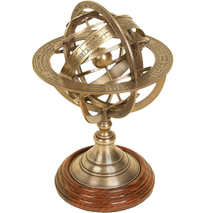 ลูกโลกอะลูมิเนียมจากอินเดียสินค้ามาใหม่ลูกโลกตกแต่งแผนที่โลกพรีเมี่ยม - Product Image 1