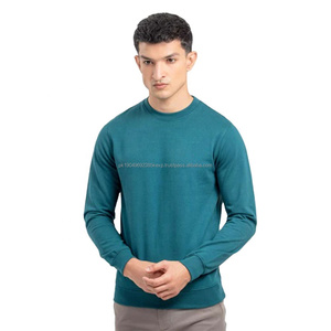 2024 haute qualité hommes pull sweat 100% coton poids lourd à capuche avec polaire brodée à l'intérieur pour l'hiver - Product Image 1