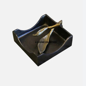 Porte-serviettes en métal de vente chaude de couleur argentée support de papier de soie pour la table de dîner d'hôtel - Product Image 3