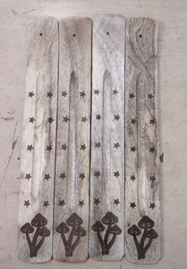 Quemador de Incienso de Sándalo con Acabado Antiguo Único para Varillas - Porta Incienso Indio Ecológico para Hogares y Hoteles - Mejora los Espacios - Product Image 3