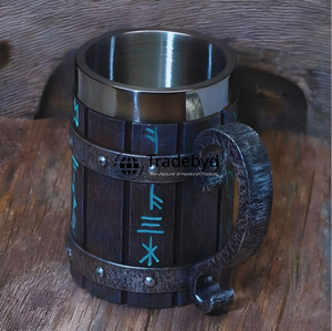 เหยือกน้ำชากว้างทำด้วยมือจากไม้หมุนเวียนที่ดีที่สุดสำหรับโยคะพักผ่อนศูนย์สุขภาพหรือชุดพักผ่อนที่บ้านโดย tradebyd - Product Image 5