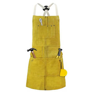 Custom Made Design Cheap Price Safety <b>Aprons</b> <b>For</b> <b>Men</b> Premium Quality Different Color Soft Leather Safety <b>Aprons</b> - Product Image 1