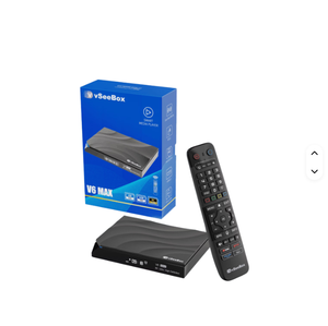 Nouvelle Box TV Android 14 V6 Max authentique et authentique pour le divertissement à domicile avec câble HDMI et télécommande - Product Image 1