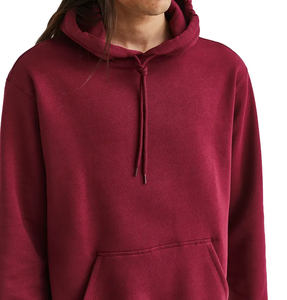 Sweat-shirt à capuche unisexe long en molleton de coton 100% Nouveau sweat-shirt tricoté de haute qualité Conception personnalisée Impression grande taille anti-rétrécissement Vente en gros - Product Image 1