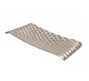 Plateaux de service modernes en aluminium doré Design unique pour la décoration de mariage ou de fête à la maison Plateaux de service Vente à chaud - Product Image 6