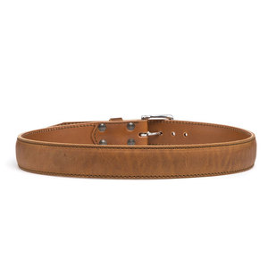 Ceinture en cuir marron pour homme avec boucle à ardillon, style décontracté, boucle en acier, accessoire de ceinture - Product Image 2