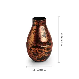 Vase à fleurs en métal à la demande avec le meilleur motif et la meilleure forme pour les cadeaux d'entreprise et personnels au meilleur prix - Product Image 5