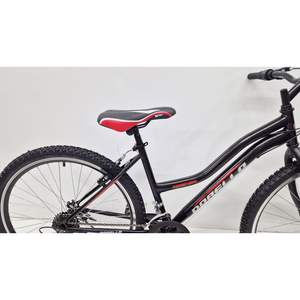 Bicicleta Dorello de 24 Pulgadas con Cuadro de Acero y Llantas de Fibra de Carbono Modelo 2641, Doble Suspensión y 6 Velocidades, con Neumáticos de 2.6 Pulgadas para Desplazamientos Urbanos - Product Image 3