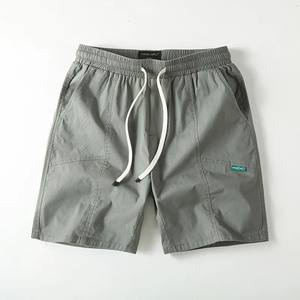 2025 <b>Men's</b> Quick Dry Cargo <b>Shorts</b> Custom Printed 100% Cotton Nylon <b>Elastic</b> <b>Waist</b> Classic High Street Style Solid Pattern Classic - Product Image 1