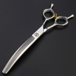 กรรไกรตัดขนสัตว์เลี้ยงแบบมืออาชีพกรรไกรตัดขนสัตว์เลี้ยงแบบโค้ง - Product Image 1