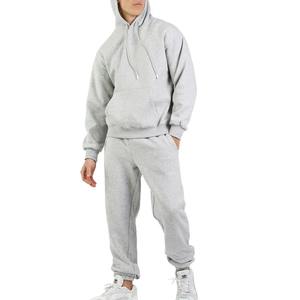 Sudaderas con capucha personalizadas Casual Plain Jogging Soft Sweat Suits Fitness Bordado Poliéster Chándales Sudaderas con capucha - Product Image 3