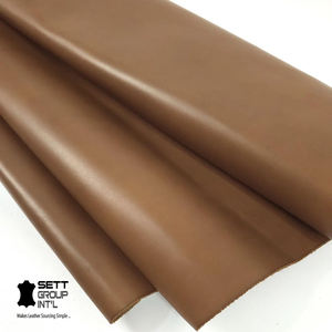 OEM Full Grain Cow Khaki Color Hide1.1-1.3 MM for Shoe Crafting Home Decor,Sewing Hobby Workshop Quality Leather Tooling,Trusted - Product Image 2