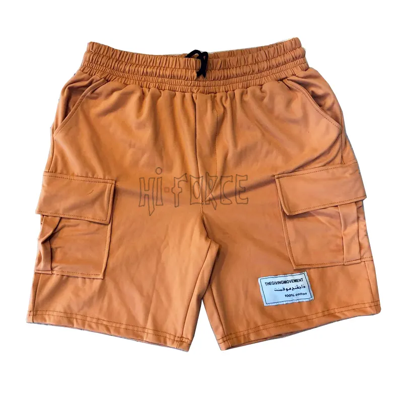 Pantaloncini Cargo Utility dal Design personalizzato pantaloncini da uomo mezzo pantalone Bermuda per uomo