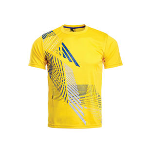 เสื้อยืดผ้าโพลีเอสเตอร์กันรอยยับแห้งเร็วเสื้อแฟชั่นดีไซน์2k24ใหม่พิมพ์ซับลิเมชัน100% - Product Image 1