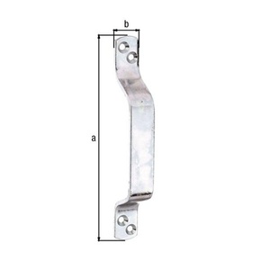 Manija para Puerta de Cerca y Rejilla STA 4 GAH, L.190mm W.25mm, Duradera y de Fácil Instalación - Product Image 3