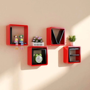 Nuevo Estante de Madera Colgante de Doble Nivel, Diseño Simple y Atractivo, Tradicional, Multifuncional, Decoración para el Hogar, Estante para Sala de Estar - Product Image 3