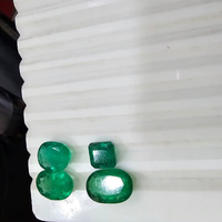 Piedras Preciosas Sueltas de Esmeralda de Calidad AAA, Excelente Brillo, Forma Perfecta, Color Verde, Calidad Natural de Zambia, 20% de Descuento y Regalo de Año Nuevo