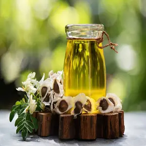 Moringa Oil 100% Pure and Natural for Food Cosmetic and Pharma Grade Impeccable Quality at the Best Prices