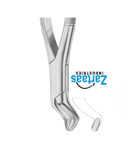 Fórceps Dentales de Acero Inoxidable de Alta Calidad para Extraer Molares Superiores, Figura 210S, Exportadores y Fabricantes - Product Image 2