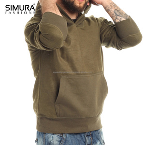 Logo/impression/vierge/conception personnalisée durable plus raisonnable OEM 2023 vente en gros polaire ras du cou pull pull à capuche pour hommes - Product Image 5