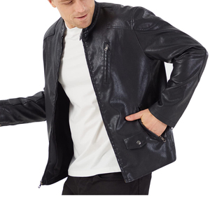 Professional Made Genuine Cowhide Leather Wholesale Hot Selling High Quality Best Design 2024 Men <b>jacket</b> for men - Product Image 5