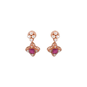 Conjunto de Collar y Aretes de Plata de Ley 925 Gajaah de Diseño para Mujer, Joyería de Plata Pura de Primera Calidad, Nuevo Lanzamiento para Mujer - Product Image 3