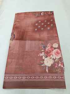 Saree auto soie tissu doux 6.30 coupe meilleure qualité tissu saree - Product Image 3