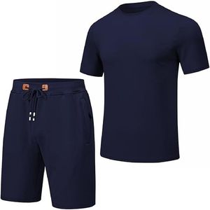 Ensembles de chemises et de shorts pour hommes Ensembles de chemises d'été personnalisées pour hommes T-shirts et shorts à manches courtes pour la plage - Product Image 5