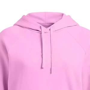 Vente en gros Pull à capuche femme oversize coupe ajustée Sweat à capuche basique vierge en polaire polyester uni Manches longues Techniques délavées - Product Image 2