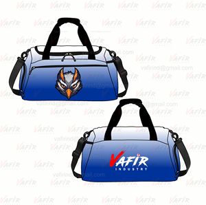 Design d'équipe personnalisé Sac de sport Joli sac de sport design Votre propre sac de sport design Fabricant professionnel Vafir Fabriqué au Pakistan - Product Image 2